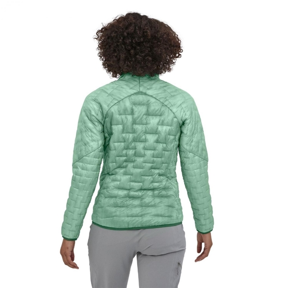 Patagonia Micro Puff Gypsum Green Mint Seafoam XS - Picture 12 of 12